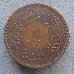 Türkei 40 Para 1861