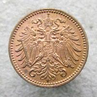 Austria Hungary 1 heller 1902