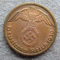 Германия 1 Rpf 1939 A