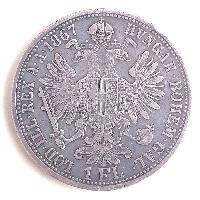 Austria Hungary 1 FL 1867 A