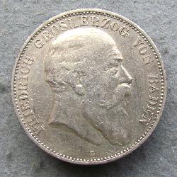 Baden 5 mark 1904 G