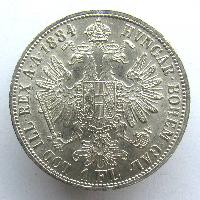 Österreich-Ungarn 1 FL 1884
