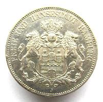Гамбург 5 марок 1913 J
