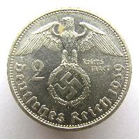 Deutschland 2 RM 1939 A