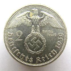 Deutschland 2 RM 1939 A