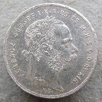 Österreich-Ungarn 1 Forint 1879 KB