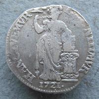 Utrecht 1 Gulden 1721