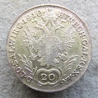Rakousko-Uhersko 20 kreuzer 1810 A