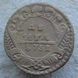 Denga (1/2 kop.) 1731