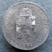Österreich-Ungarn 1 Forint 1879 KB