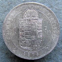 Österreich-Ungarn 1 Forint 1879 KB