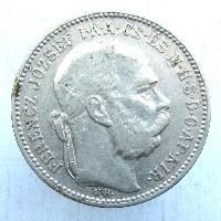 Österreich-Ungarn 1 Korona 1893 KB
