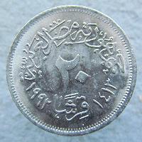 Egypt 20 piastres 1992