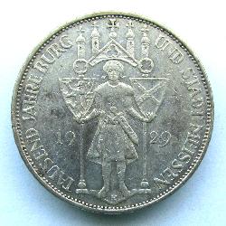 Německo 3 RM 1929 E