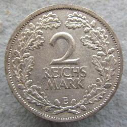 Germany 2 RM 1926 E