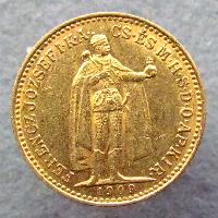 Austria Hungary 10 korun 1909 KB