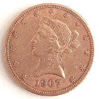 Vereinigte Staaten 10 $ 1907 S