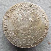Österreich-Ungarn 20 kreuzer 1809 C