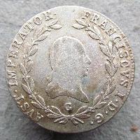 Rakousko-Uhersko 20 kreuzer 1809 C