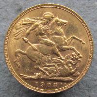 Großbritannien Sovereign 1908