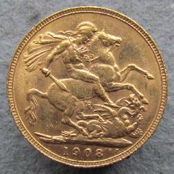 Großbritannien Sovereign 1908