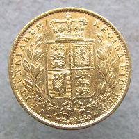 Velká Británie Sovereign 1853