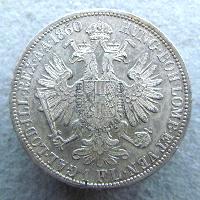 Österreich-Ungarn 1 FL 1860 A