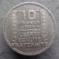 Frankreich 10 Franken 1929