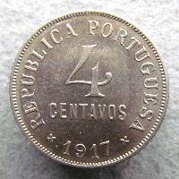 Португалия 4 сентаво 1917