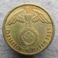 Deutschland 10 Rpf 1937 A