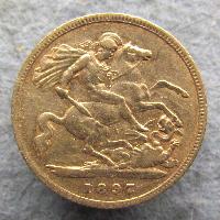 Great Britain 1/2 Sovereign 1897