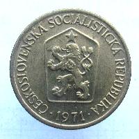 Tschechoslowakei 1 CZK 1971