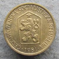 Tschechoslowakei 1 CZK 1981