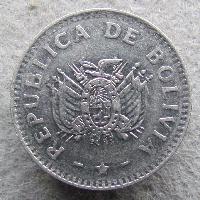Bolívie 10 centavos 1991