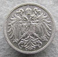 Rakousko-Uhersko 10 heller 1909