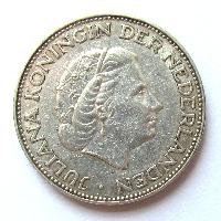 Nizozemsko 2,5 gulden 1959