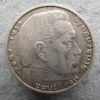 Německo 2 RM 1939 A