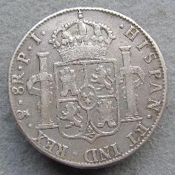 Bolivien 8 Reais 1818