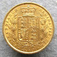 Velká Británie Sovereign 1864