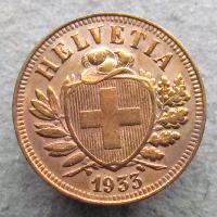 Schweiz 2 Rappen 1933