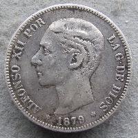 Spanien 5 pts 1879