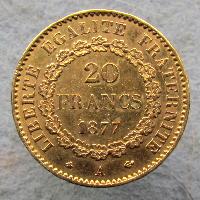 Francie 20 Fr 1877 A