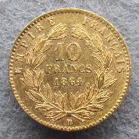 Frankreich 10 Fr 1864 BB