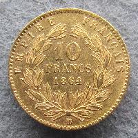 Francie 10 Fr 1864 BB