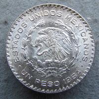 Мексика 1 песо 1964