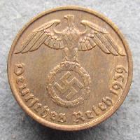 Германия 2 Rpf 1939 J