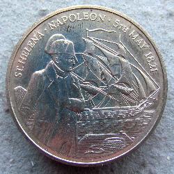 St. Helena und Himmelfahrt 50 Pence 1986