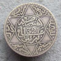 Morocco 1/4 rial 1903
