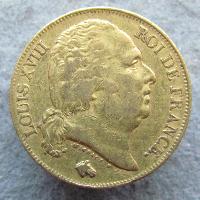 Франция 20 франков 1817 А