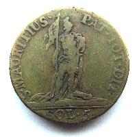 Sardinie 5 soldů 1794